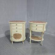 Super Pair French Bedside Chests Of Drawers