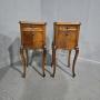 Super Pair French Bedside Lamp Cabinets