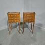 Super Pair French Marquetry Bedside Chests of Draw