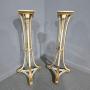Super Pair Parcel Gilt Torchere Stands