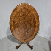Superb Burr Walnut Dining Table