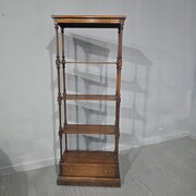Tall Mahogany Stand