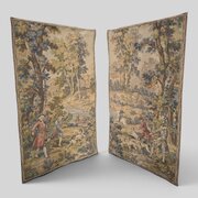 Very Good Pair French Tapestries