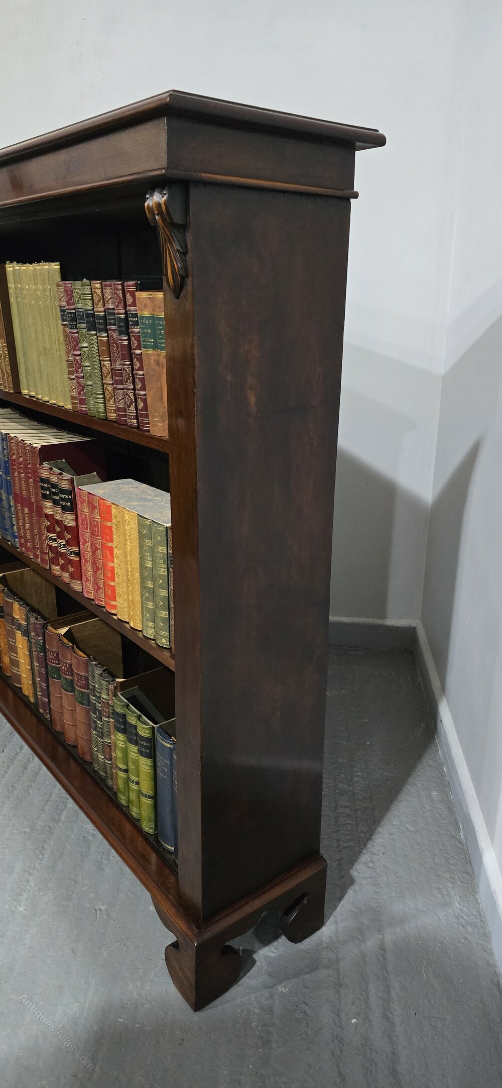 Victorian Mahogany Open Adjustable Library Bookcas as122a5312 Victorian Mahogany Open Adjustable Library Bookcas as122a5312