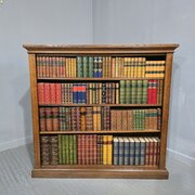 Victorian Open Adjutable Library Bookcase