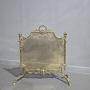 Victorian  Gilt Brass Fire Guard