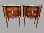 Wonderful Pair French Chests Of Drawers