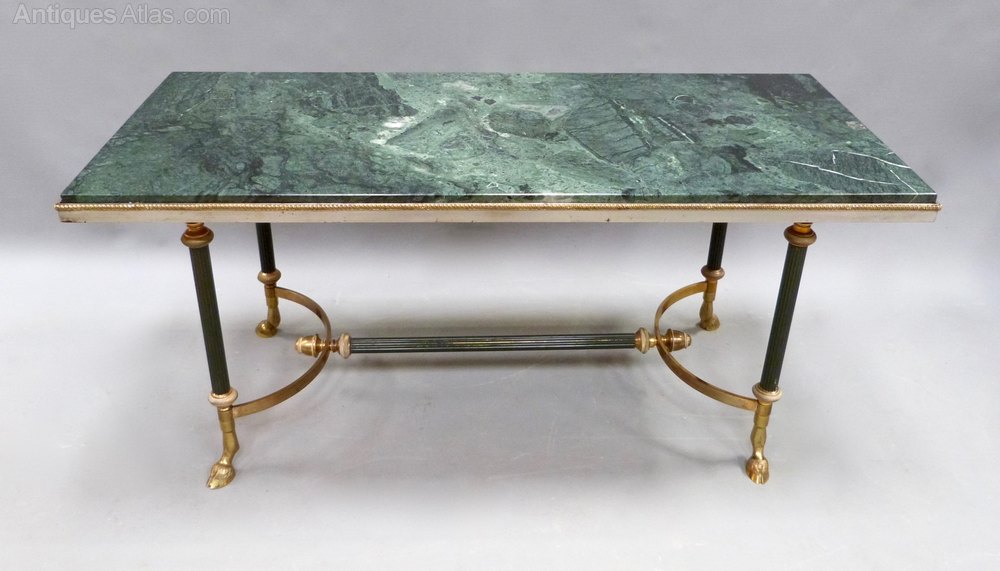 Antiques Atlas A French Marble And Brass Coffee Table A French Marble And Brass Coffee Table