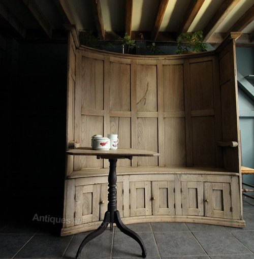 Huge Architectural18th C English Settle Antiques Atlas