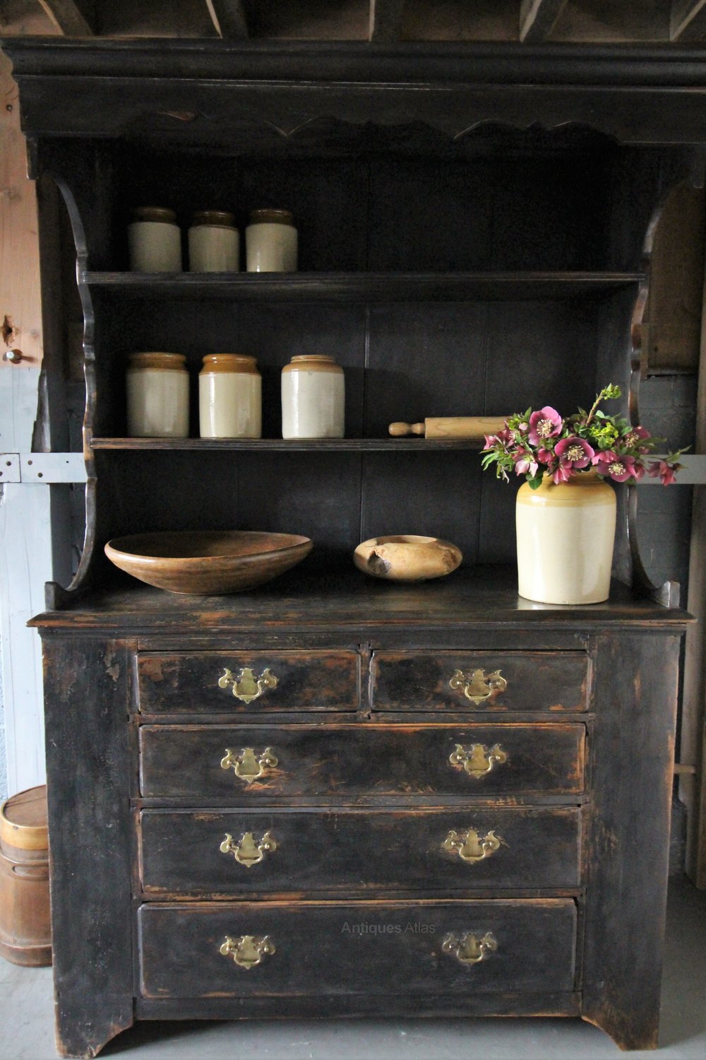 Painted Pine Dresser Antiques Atlas
