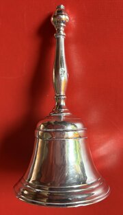 George III Silver Table Bell, London 1784