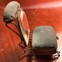 Victorian Pin Cushion Chair with Mirror