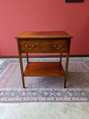 Antique 19th Century Single Drawer Side Table