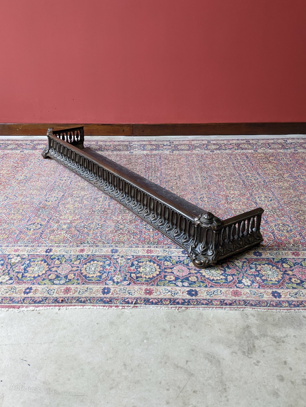 Antiques Atlas Antique Art Nouveau Cast Iron Fireplace Fender