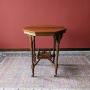 Antique Arts & Crafts Octagonal Two Tier Table