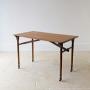 Antique Edwardian Oak Folding Table c.1905