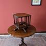 Antique Edwardian Table Top Mahogany Book Shelf
