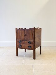 Antique George III Mahogany Bedside Commode C.1800