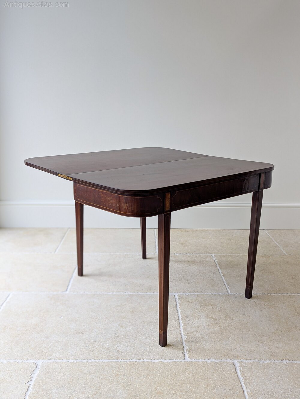 Antique George III Mahogany Tea Table C.1790 as1124a1671 / 3499 ...