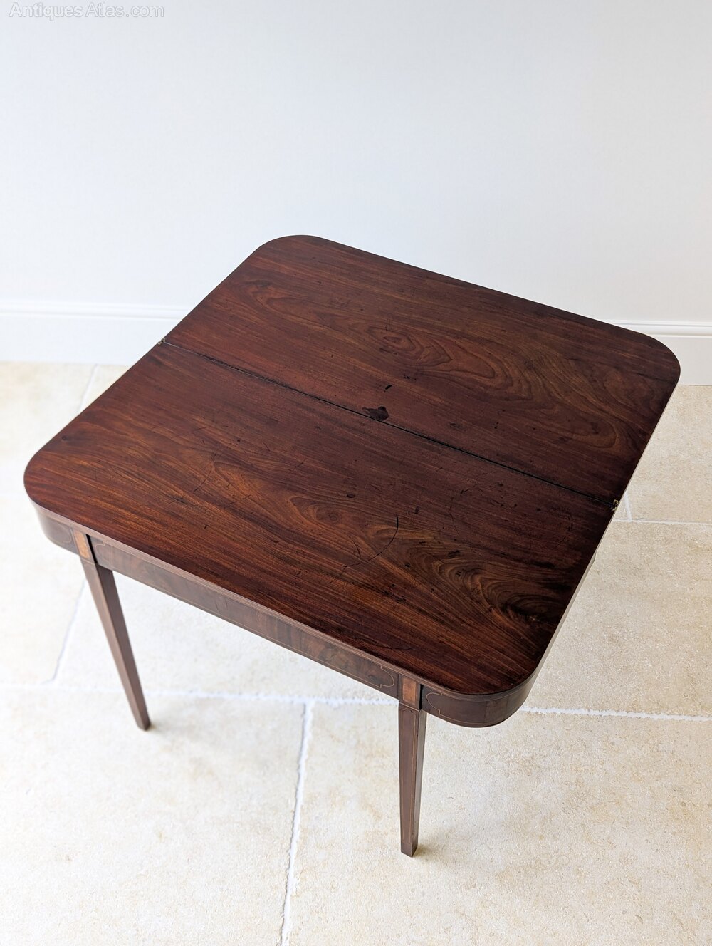 Antique George III Mahogany Tea Table C.1790 as1124a1671 / 3499 ...