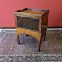 Cabinet with tray top and tambour