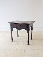Antique Georgian Oak Lowboy c1800