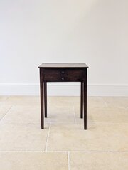 Antique Georgian Oak Work Table c1800