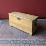 Pine blanket box  Pine box