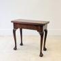 Antique Regency Mahogany Fold-Over Tea Table