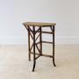 Antique Victorian Bamboo Side Table c.1890
