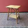 Antique Victorian Bamboo Side Table