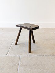 Antique Victorian Elm & Ash Cutler’s Stool C.1850