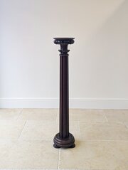 Antique Victorian Mahogany Torchère C.1890