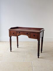 Antique Victorian Mahogany Writing Table c1890