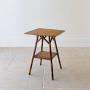 Antique Victorian Tiger Bamboo Occasional Table
