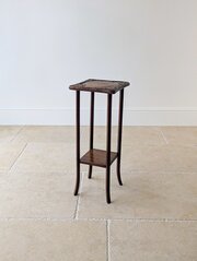 Edwardian Arts & Crafts Oak Plant Stand C.1905
