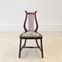 Edwardian Beech Lyre-Back Side Chair c.1905