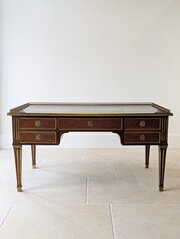 Edwardian Louis XVI Style Mahogany Writing Desk 