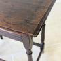 17th century oak table  oak side table