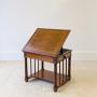 Late Victorian Mahogany Adjustable Reading Table