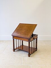 Late Victorian Mahogany Adjustable Reading Table