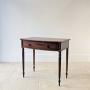Regency Mahogany Bow-Fronted Side Table c.1820