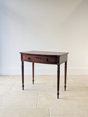 Regency Mahogany Bow-Fronted Side Table C.1820