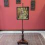 Regency Mahogany Parrot Tapestry Pole Screen