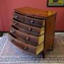 Mahogany chest of drawers
