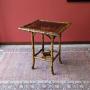 Victorian Original Lacquer Bamboo Occasional Table