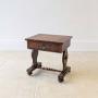 Victorian Rosewood Games Table with Chess Top