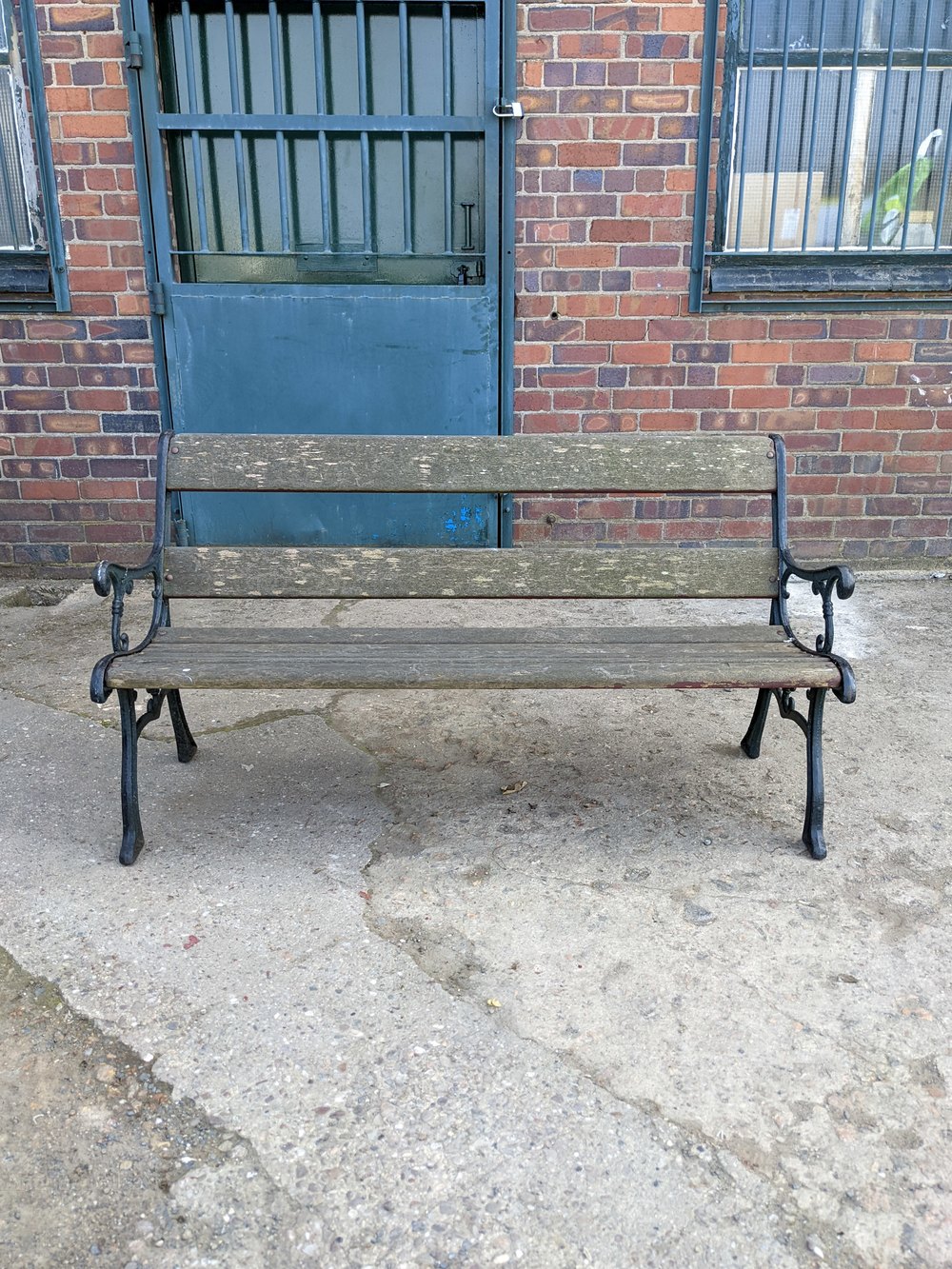 Antiques Atlas Vintage Decorative Cast Iron Garden Bench