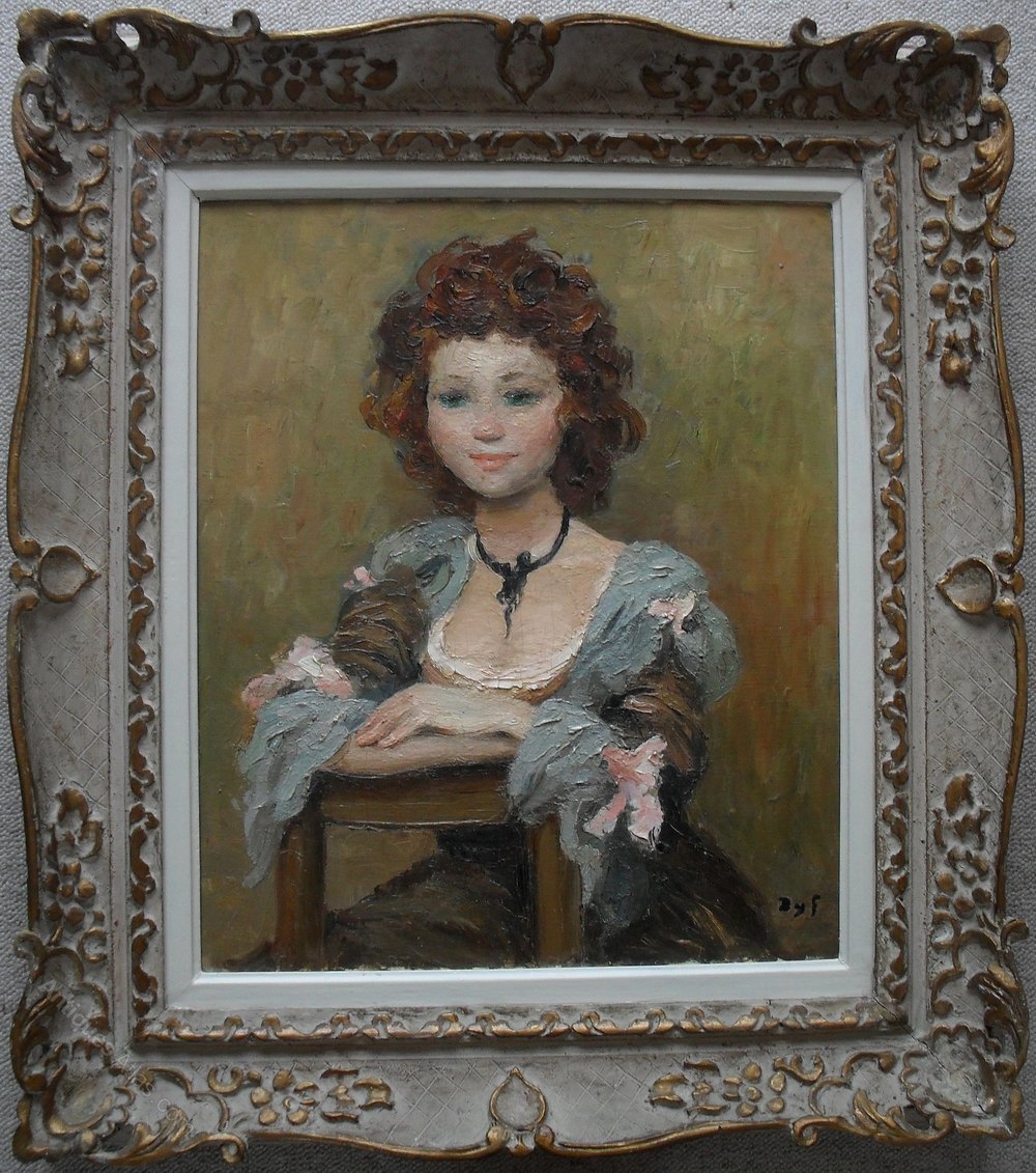 Antiques Atlas - Marcel DYF (1899-1985) Oil Painting.