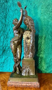 19th Century Bronze Le Beau Paon